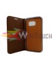 Wear-It Flip Wallet Θήκη για Samsung Galaxy S6 Edge, Καφέ/Μαύρο Αξεσουάρ